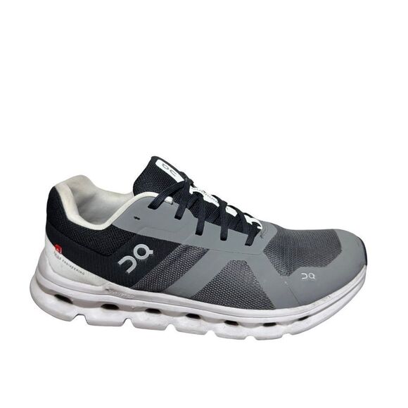 On Running Charcoal and White Athletic Shoes women’s 9.5 - Picture 1 of 9